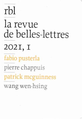 rbl la revue de belles-lettres, 2021-I